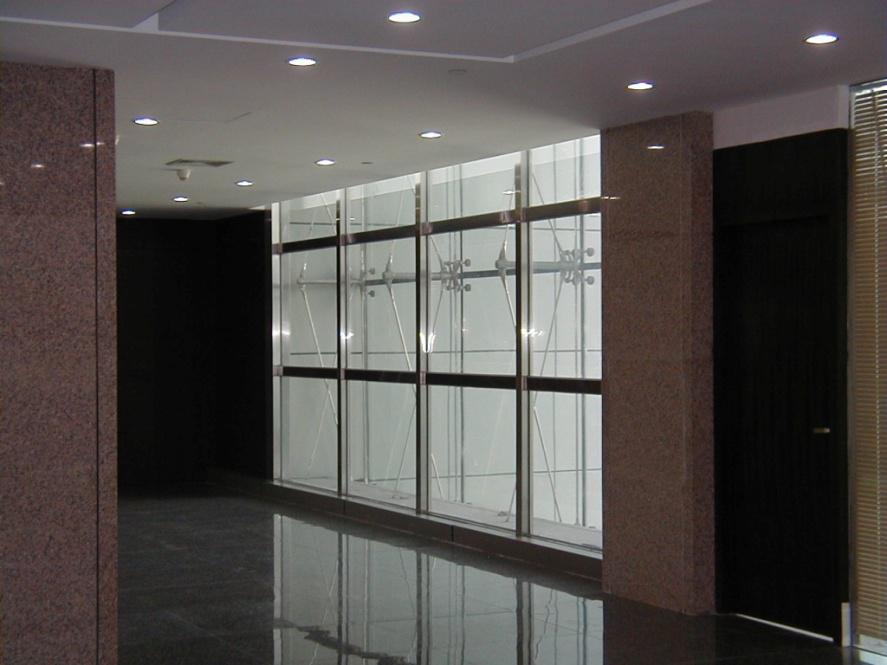 float flat panel borosilicate glass 4.0 E120 fire resistant windows facade